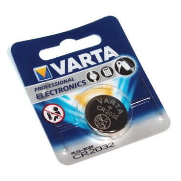 Батарейка дисковая литиевая тип CR2032  VARTA Professional Electronics (1шт в блистере)