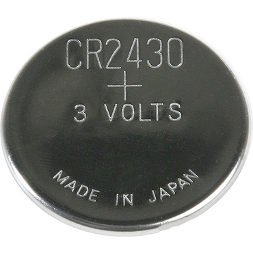 Батарейка дисковая литиевая тип CR2430, GP (1шт в блистере)