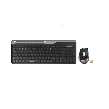 Комплект клавиатура + мышь A4Tech Fstyler FB2535C, беспроводная, Bluetooth/Радио slim, чёрно-серый