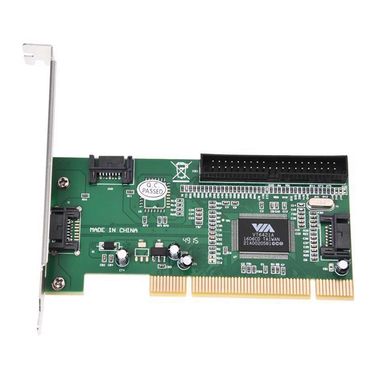 Контроллер SATA Serial ATA IDE порт PCI карта VT6421A