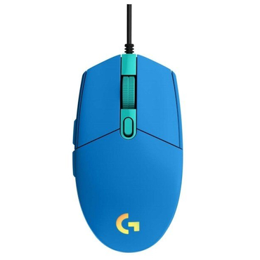 Мышь Logitech G102 игровая, 8000dpi, подсветка, USB, синий