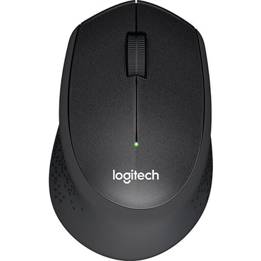 Мышь Logitech M330 Silent Plus беспроводная, 1000dpi, USB, чёрный (910-004909)