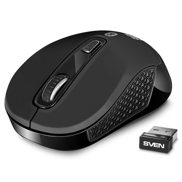 Мышь Sven RX-575SW беспроводная, 1600dpi, Bluetooth, USB, черный