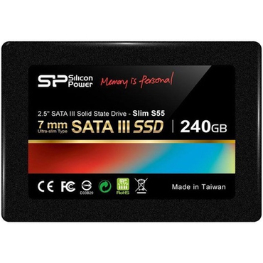 Накопитель SSD 240Gb Silicon Power S55 Series SATA-III (SP240GBSS3S55S25)