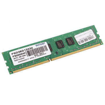 Память DIMM DDR3 8Gb PC3-10600 (1333MHz) Patriot
