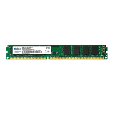 Память DIMM DDR3 8Gb PC3-12800 (1600MHz) Netac C11 NTBSD3P16SP-08