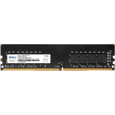 Память DIMM DDR4 4Gb PC4-21300 (2666MHz) Netac Basic NTBSD4P26SP-04 1.2В