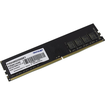Память DIMM DDR4 8Gb PC4-21300 (2666MHz) Patriot PSD48G266681 1.2B