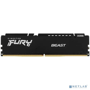 Память DIMM DDR5 32Gb (5200MHz) Kingston Fury Beast Black CL40 KF552C40BB-32