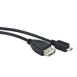 Адаптер Gembird microUSB OTG - USB  /Cablexpert A-OTG-AFBM-001 AF/MicroBM  0.15м  — основная фотография
