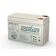 Аккумуляторная батарея КТА 12-7 12V 7А/ч (для резервируемых блоков питания, электромобилей и пр.) Контакт — основная фотография