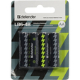Батарейка Defender AA LR6-4B (4шт) блистер — основная фотография