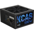 Блок питания ATX Aerocool 500W KCAS-500W PLUS 80 + Bronze 2xPCI-Exp (24+4+4pin) 7xSATA 120mm fan — основная фотография