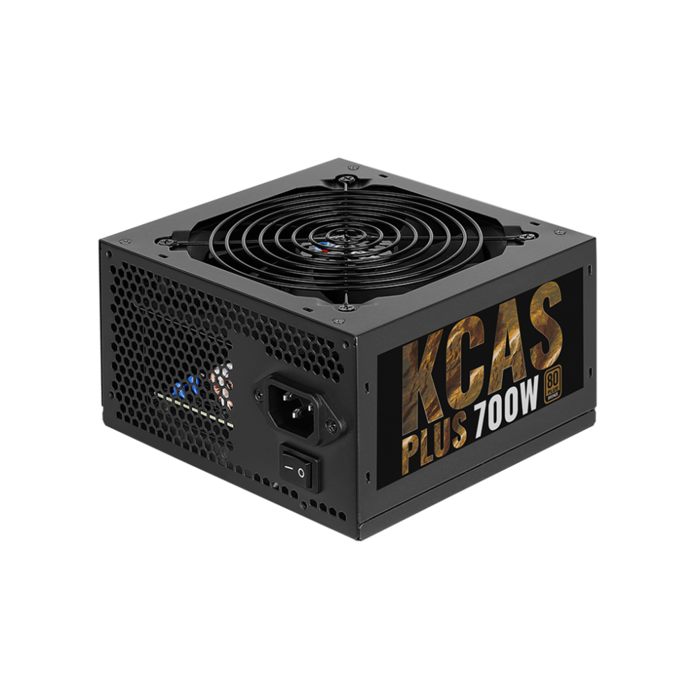 Блок питания ATX Aerocool 700W KCAS-700W PLUS 80 + Bronze 2xPCI-Exp (24+4+4pin) 7xSATA 120mm fan