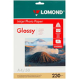 Бумага A4 Lomond Глянцевая  односторонняя 230 гр/м2  50л (0102022) — основная фотография