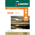 Бумага A4 Lomond Матовая  односторонняя 120 гр/м2,  25л. (0102030) — основная фотография