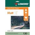 Бумага A4 Lomond Матовая/Матовая двухсторонняя 130 гр/м2   25л. (0102039) для печати водорастворимы — основная фотография