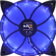 Вентилятор BoxIT 120*120*25 1250RPM 3pin + MOLEX 15LED синий ZH120-9W-15U — основная фотография