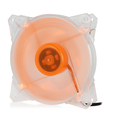Вентилятор CROWN 120*120*25 1500об/мин 20дБ 4LED 3pin+MOLEX CMCF-12025S-1213, оранжевый — основная фотография