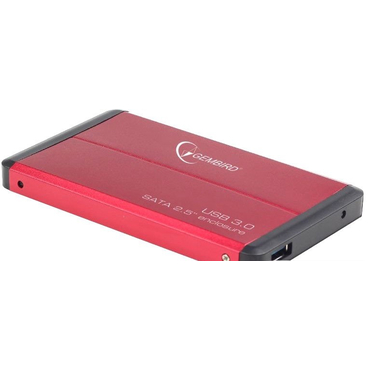 Внешний модуль Gembird EE2-U3S-2-R 2,5'' SATA, USB3.0, красный
