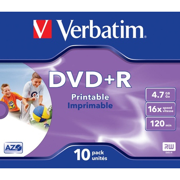 Диск DVD+R Verbatim 