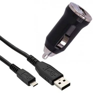 Кабель 5V 2A AC 2.5mm to DC Power Supply Cable Adapter +Dual USB Car Charger For Tablet