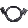 Кабель DVI-D-DVI-D single link Gembird CC-DVI-BK-6, 19M/19M, 1,8м, экран, феррит.кольца, черный — основная фотография