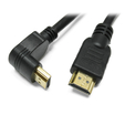 Кабель HDMI-HDMI  зол.конт., углов. разъем,  экран, 1.8м Gembird v1.4 — основная фотография