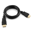Кабель HDMI-HDMI ver:1.4  1m  черный  позол.разъемы  экран  пакет  Cablexpert CC-HDMI4-1M — основная фотография