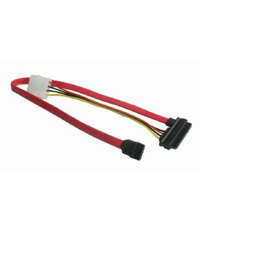 Кабель SATA  35см + SATA power cable 15см COMBO (molex+SATA/SATA, 15pin+7pin) CC-SATA-C1