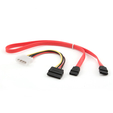 Кабель SATA  48см + SATA power cable КОМПЛЕКТ — основная фотография