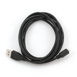 Кабель USB 2.0 A - micro USB 5pin (m-m)  1 8м позол.конт Gembird CCP-mUSB2-AMBM-6 — основная фотография