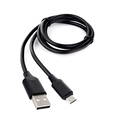 Кабель USB 2.0 A - micro USB 5pin (m-m), 1 м Classic 0.2, черный, блистер Cablexpert CCB-mUSB2-AMBMO2-1MB — основная фотография