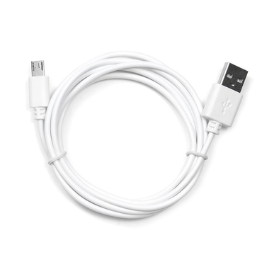 Кабель USB 2.0 A - micro USB 5pin (m-m), 1,8м, Pro CC-mUSB2-AMBM-6W белый, пакет Cablexpert