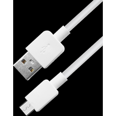 Кабель USB 2.0 A - micro USB 5pin (m-m), 1м  белый, USB08-01M Defender  пакет