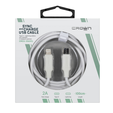 Кабель USB Type-C - Lightning, 1м, Crown CMCU-3060CL white — основная фотография