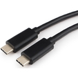 Кабель USB3.1 Type-C/Type-C, PD/QC3.0, 3A, 36Вт, 0.3м, черный пакет Cablexpert CCP-USB3.1-CMCM-0.3M — основная фотография