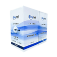 Кабель UTP 5е кат SkyNet Light 2пары  внутренний  медь  0 46мм  305м  одножильный  PVC  серый CSL-U — основная фотография