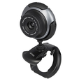 Камера A4Tech PK-710G 480P, 640x480 пикс, микрофон, USB, чёрно-серебряный — основная фотография