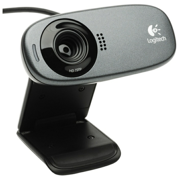 Камера Logitech WebCam C310, HD 720Р, USB, чёрный (960-001065)
