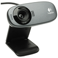 Камера Logitech WebCam C310, HD 720Р, USB, чёрный (960-001065) — основная фотография