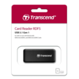 Кард-ридер Transcend TS-RDF5K USB 3.2 Gen1 (USB 3.0, USB 3.1 Gen1) Type-A, Micro SD, SD, черный — основная фотография