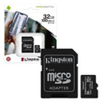 Карта памяти microSDHC [класс 10/UHS-I] 32 GB Kingston Canvas Select Plus+ SD адаптер (100/10 Mb/s) (SDCS2/32GB) — основная фотография