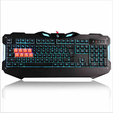 Клавиатура A4Tech Bloody B328 игровая, мультимедиа, подсветка LED, USB, чёрный — основная фотография