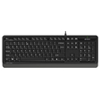 Клавиатура A4Tech FStyler FK10 мультимедиа, USB, черно-серый — основная фотография