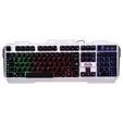 Клавиатура Defender Metal Hunter GK-140L игровая  мульмедиа  влагойстойчивая  подсветка  USB  метал — основная фотография