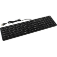 Клавиатура Genius SlimStar 126, мультимедиа, USB, чёрный (31310017417) — основная фотография