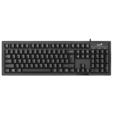 Клавиатура Genius Smart KB-102, мультимедиа, влагоустойчивая, USB, чёрный (31300007402/31300007414) — основная фотография