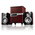 Колонки 2.1 Crown CMS-440 RMS 31W  SD/MMC/USB  дерево — основная фотография