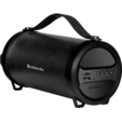 Колонки портативные 1.0 Defender G24 RMS 10W Bluetooth, FM, USB, SD, питание от аккумулятора, чёрный — основная фотография